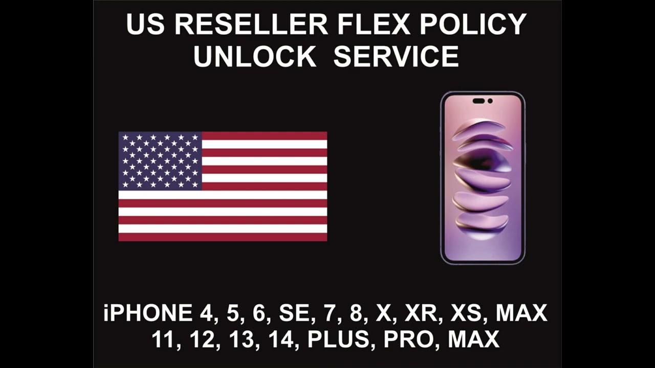 US Reseller Flex Policy Unlock Iphone 17 series Clean